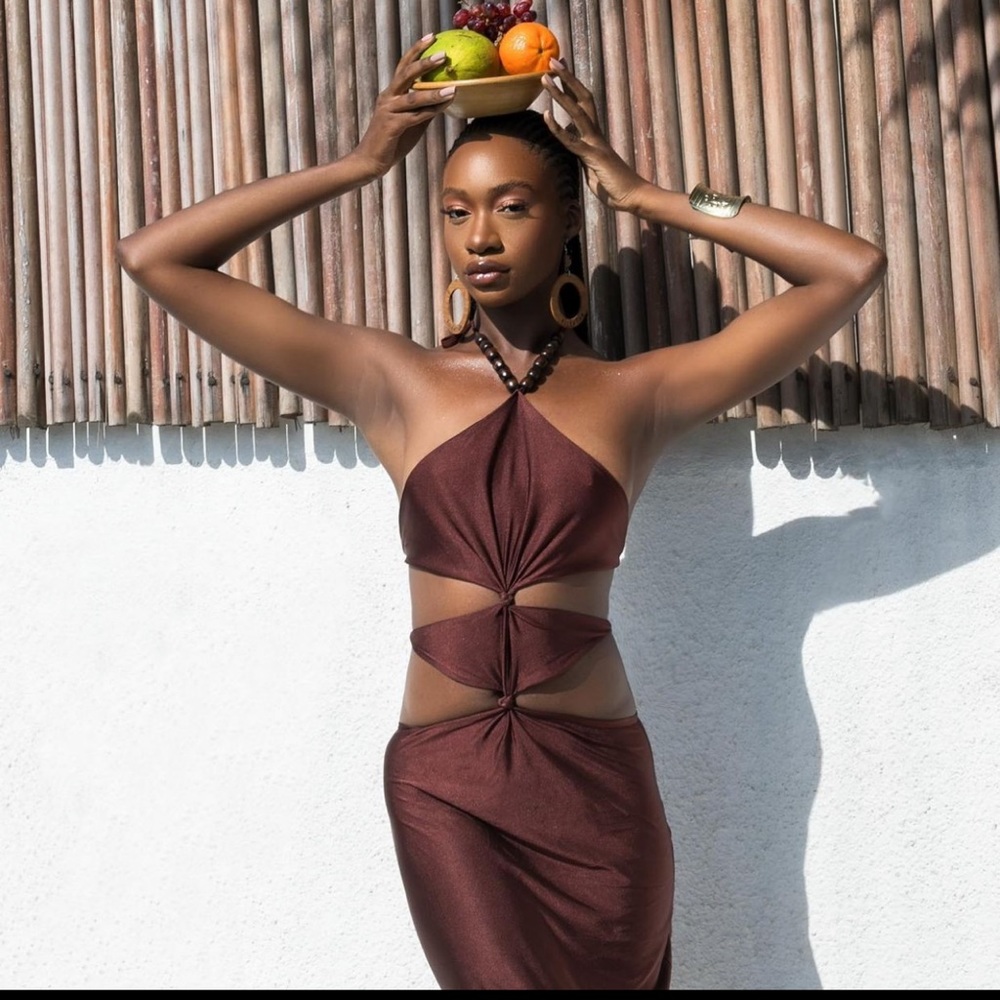 Kilenta Ifa Dress Brown